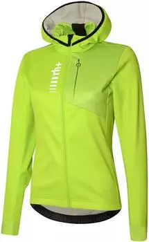 RH+ Velojacke Softshell Kapuzenjacke gelb