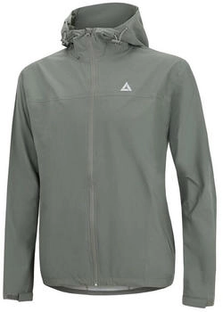 Airtracks Regenjacke Kapuze grau