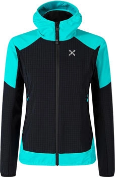 Montura Wind Revolution Hoody Jacket schwarz care blue 9028