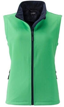 James & Nicholson Promo Softshell Weste grün