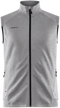 Craft Unify Vest Jacke grau schwarz