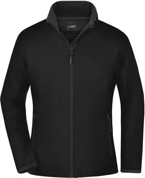 James & Nicholson Promo-Softshell Jacke rot schwarz JN1129