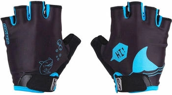 CON-TEC Kinderhandschuh Sharky schwarz neoblue