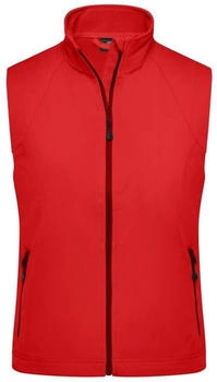 James & Nicholson Softshell Weste JN1023 rot