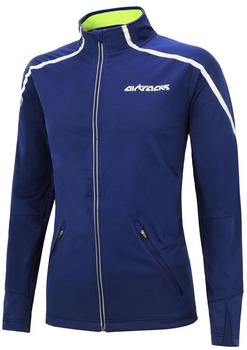 Airtracks Thermo Fahrradjacke Air Tech blau schwarz