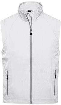 James & Nicholson Softshell Weste JN1022 weiß