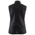 Craft Warm Vest Damen schwarz