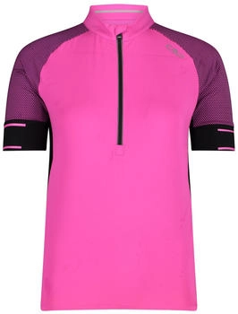 CMP Radsportshirt WOMAN BIKE T-SHIRT 32C7566-H924 purple fluo