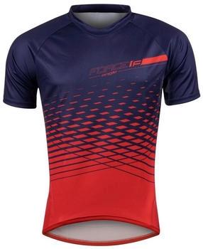 Force Radtrikot ANGLE blau rot