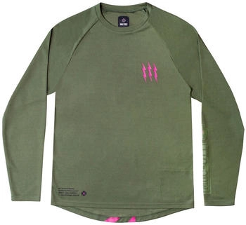 Muc-Off MTB-Jersey Langarm Riders grün