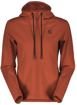 Scott Tech Zip Hoody W's erde rot 7368