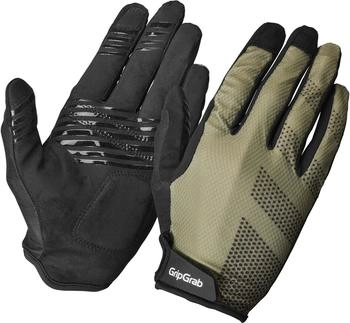 GripGrab Ride Lite Padded Full Finger Handschuhe olivgrün
