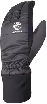 Chiba Winter-Fahrradhandschuhe City Liner schwarz Kinder