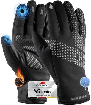 Valkental Fahrradhandschuhe GloRider V2 schwarz