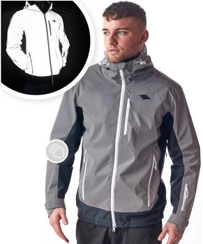 Valkental Fahrradjacke Vertex reflective grau