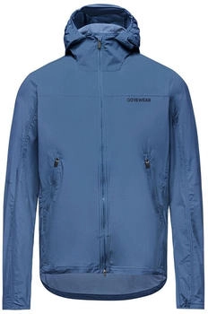 Gore Fernflow Hooded Windbreaker cargo blau schwarz