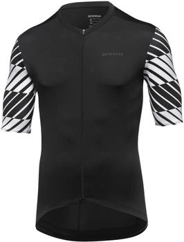 Gore Swiftride Optical Radtrikot black white