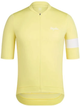 Rapha Core Trikot kurzarm gelb weiß