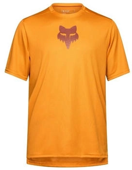 Fox Racing Ranger S S Jersey Fox Head Radtrikot orange karamel