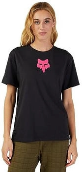 Fox Damen T-Shirt schwarz pink