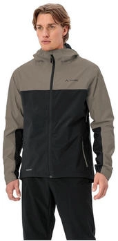 VAUDE Moab Rain Jacket Fahrradjacke schwarz grau – Atmungsaktives Material verhindert Hitzestau bei intensiven Anstiegen