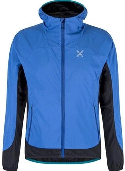 Montura Rise Octa Hooded Jacke blau schwarz