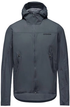Gore fernflow hooded windbreaker graphit