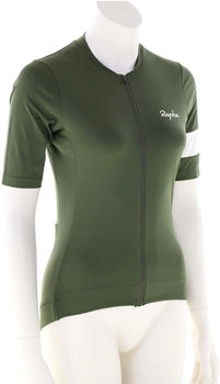 Rapha Core Jersey Radtrikot oliv weiß