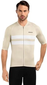 Siroko Sommer-Radtrikot M3 Swift beige weiß