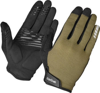 GripGrab Explr Padded Full Finger Handschuhe olive