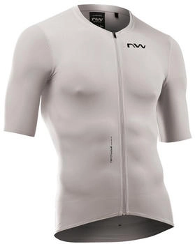 Northwave Essence Jersey Short Sleeve Radtrikot grau hellgrau