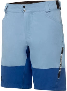 Protective Bounce Radhose kurz blau schwarz