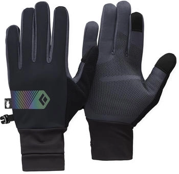 Black Diamond hybrid light lange handschuhe schwarz