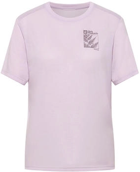 Jack Wolfskin Vonnan Graphic T-Shirt lila