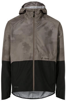 VAUDE Loamer Rain Jacket Fahrradjacke grau schwarz