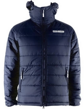 CON-TEC Puffer Jacke blau weiß