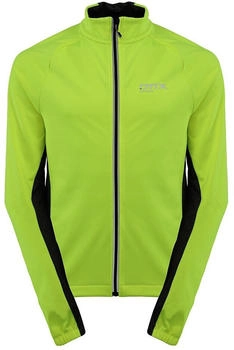 Otix Koa Softshell Thermojacke sicherheitsgelb grau meliert