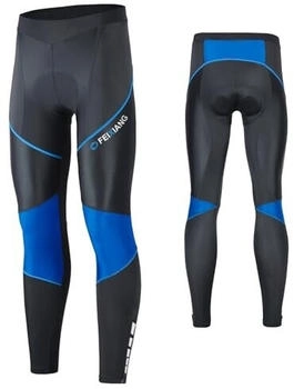 MEETWEE Radlerhose lang Kompression blau a M