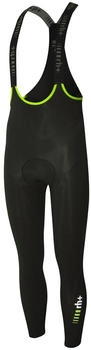 RH+ Nordic Bibtight 1-tlg black acid lime