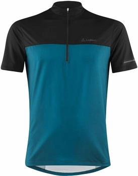 Löffler Bike Shirt HZ Glow blau koralle