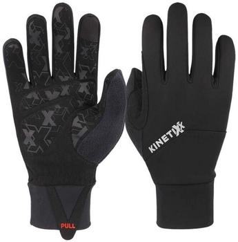 Kinetixx Fahrradhandschuhe Logan schwarz gelb blau