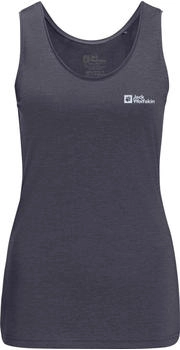 Jack Wolfskin crosstrail tank graphite schwarz 1388