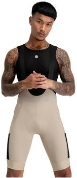 Siroko Radsport kurze Hose Rocket beige schwarz