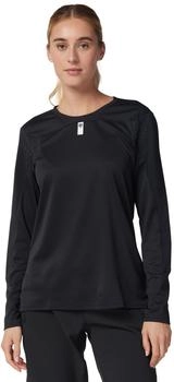 Fox Defend Langarm Radtrikot schwarz