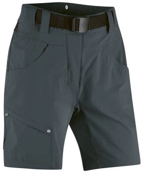 Gonso Mira Basic kurze Radhose Sitzpolster wasserabweisend grau anthrazit