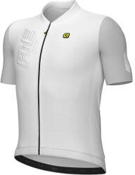 Al&eacute; Cycling PR-E Follow Me Kurzarmtrikot wei&szlig;/grau