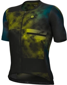 Alé Cycling PR-E Atmosfera Kurzarmtrikot schwarz/blau/gelb