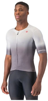 Castelli UPF Kurzarmtrikot grau-wei&szlig;