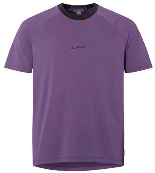 VAUDE Loamer Shirt Back Print Radtrikot lila mulberry