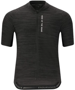 Endurance Logan Cycling MTB Melange S S Trikot schwarz